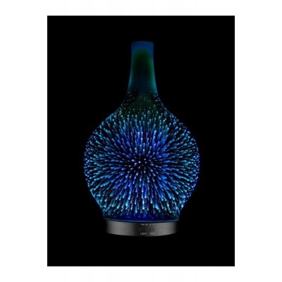 Işıklı Cam Hava Nemlendirici Esansiyel Aroma Difüzörü - Spark